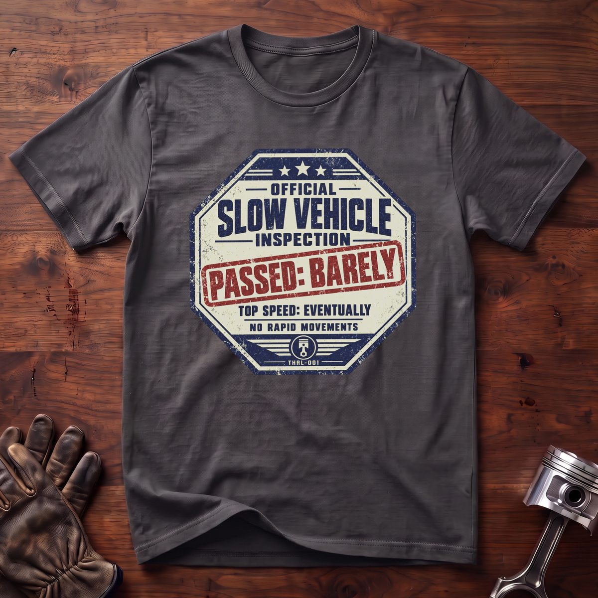 Official Slow Vehicle Inspection T-Shirt