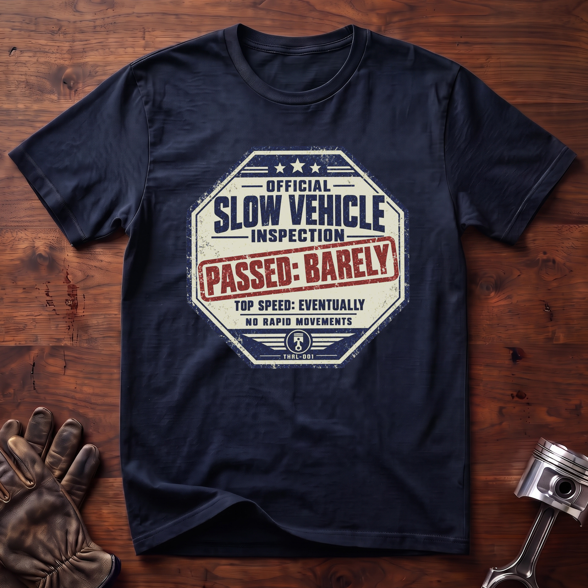 Official Slow Vehicle Inspection T-Shirt