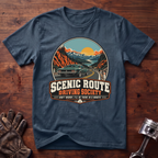 Scenic Route Driving Society: Mustang Fastback Edition T-Shirt