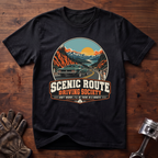 Scenic Route Driving Society: Mustang Fastback Edition T-Shirt