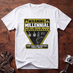 WARNING: Millennial Anti-Theft Device ENGAGED T-Shirt