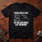 I Packed Lunch So The Car Could Eat Premium T-Shirt