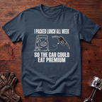 I Packed Lunch So The Car Could Eat Premium T-Shirt