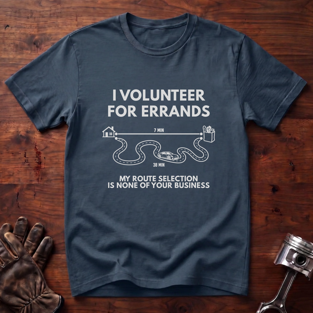 I Volunteer For Errands T-Shirt
