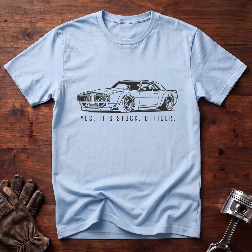 Yes, It's Stock, Officer T-Shirt