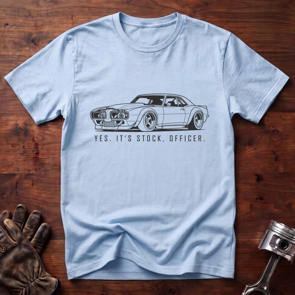 Yes, It's Stock, Officer T-Shirt