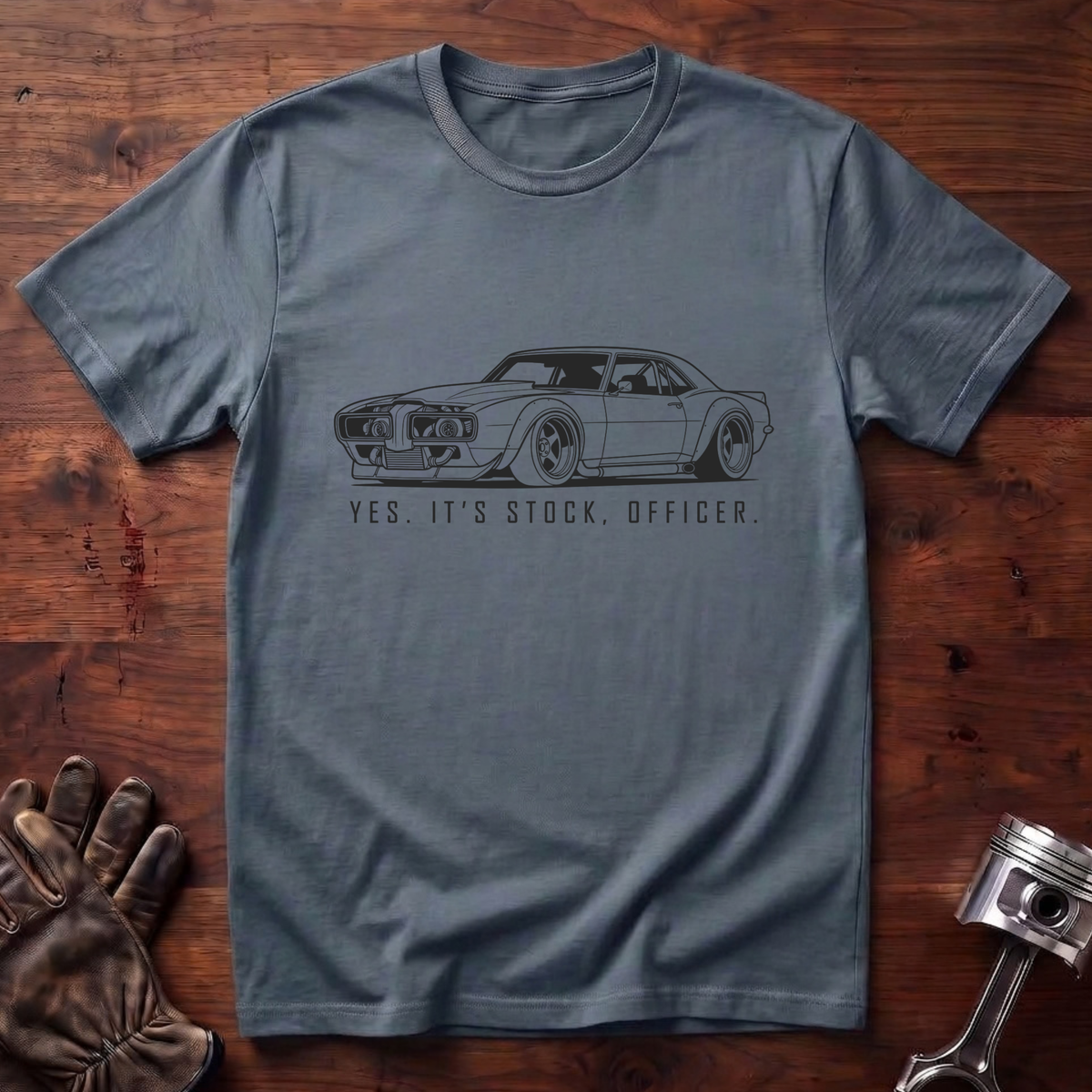 Yes, It's Stock, Officer T-Shirt