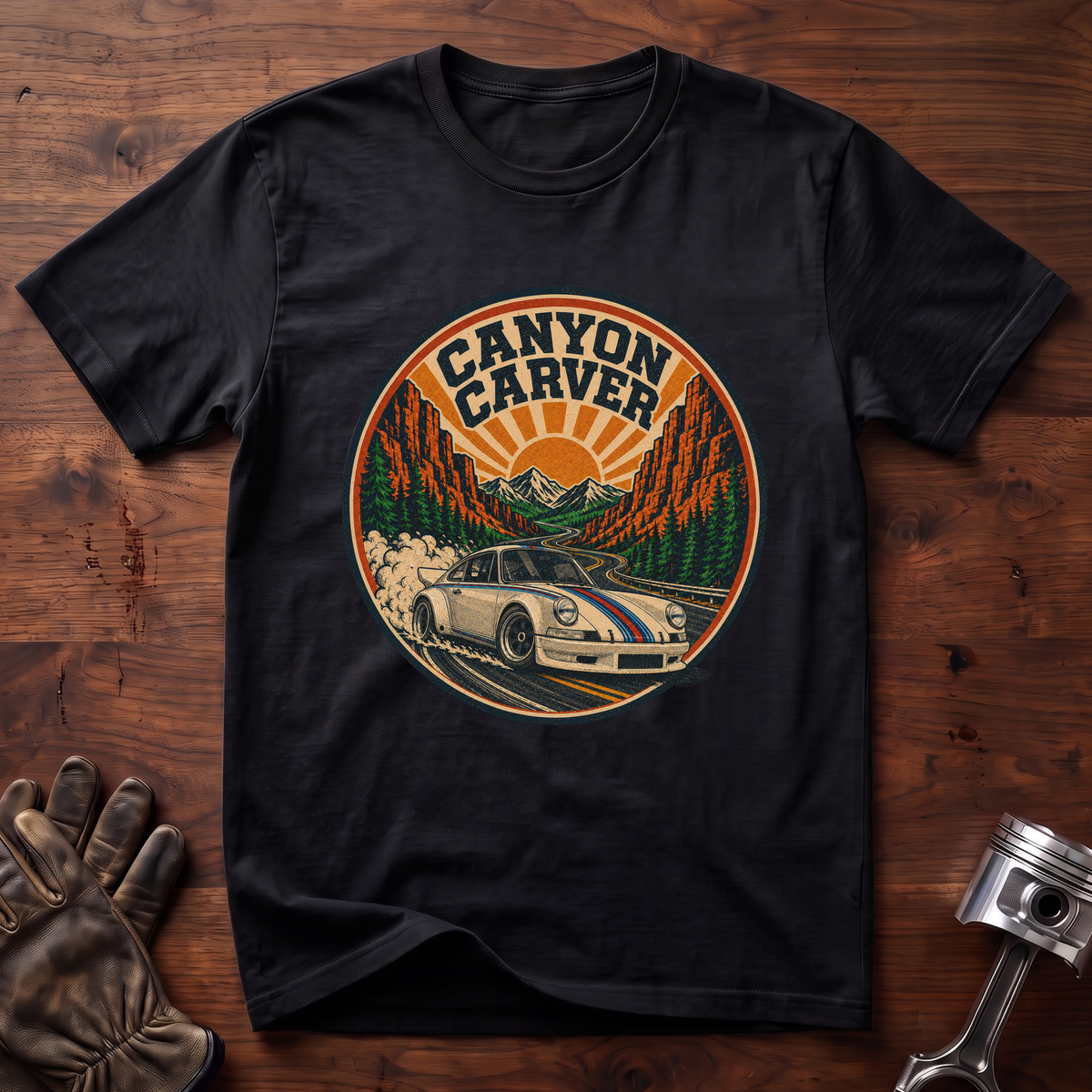 Canyon Carver Porsche 911 RSR T-Shirt