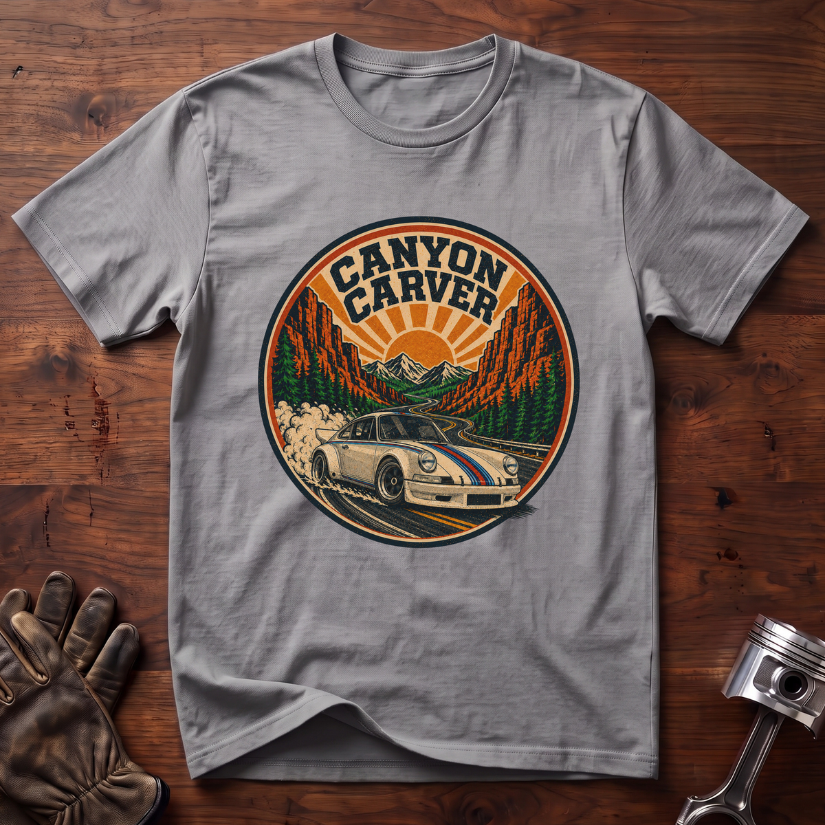 Canyon Carver Porsche 911 RSR T-Shirt