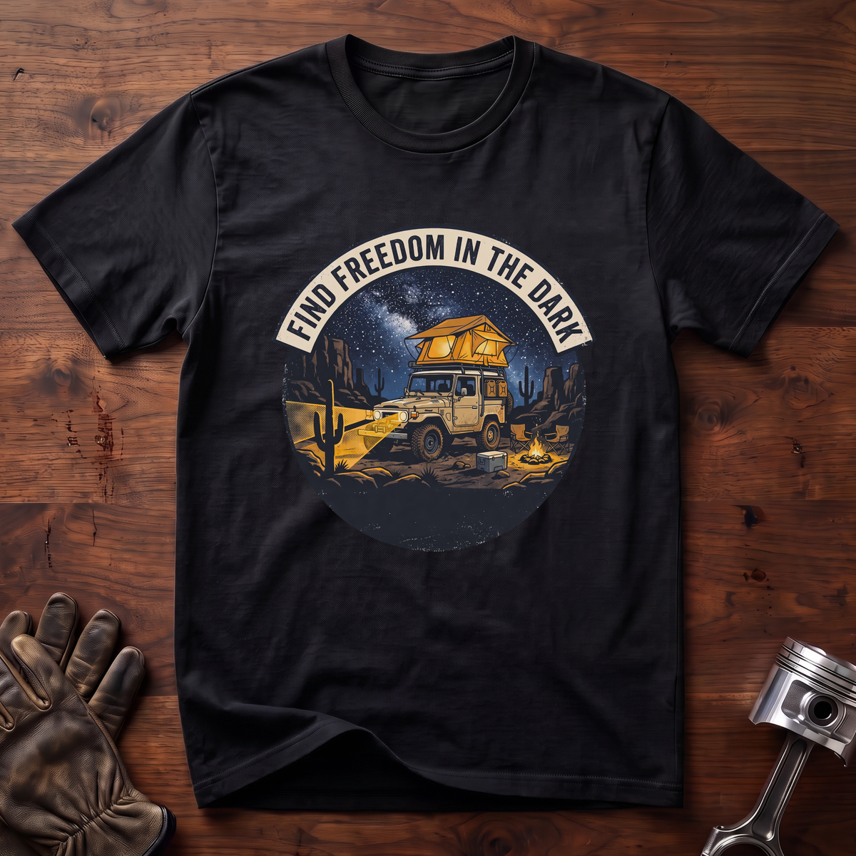 Find Freedom In The Dark T-Shirt