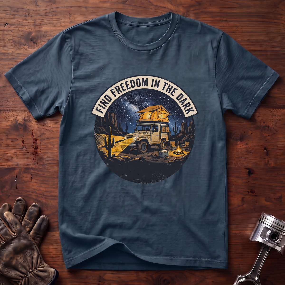 Find Freedom In The Dark T-Shirt