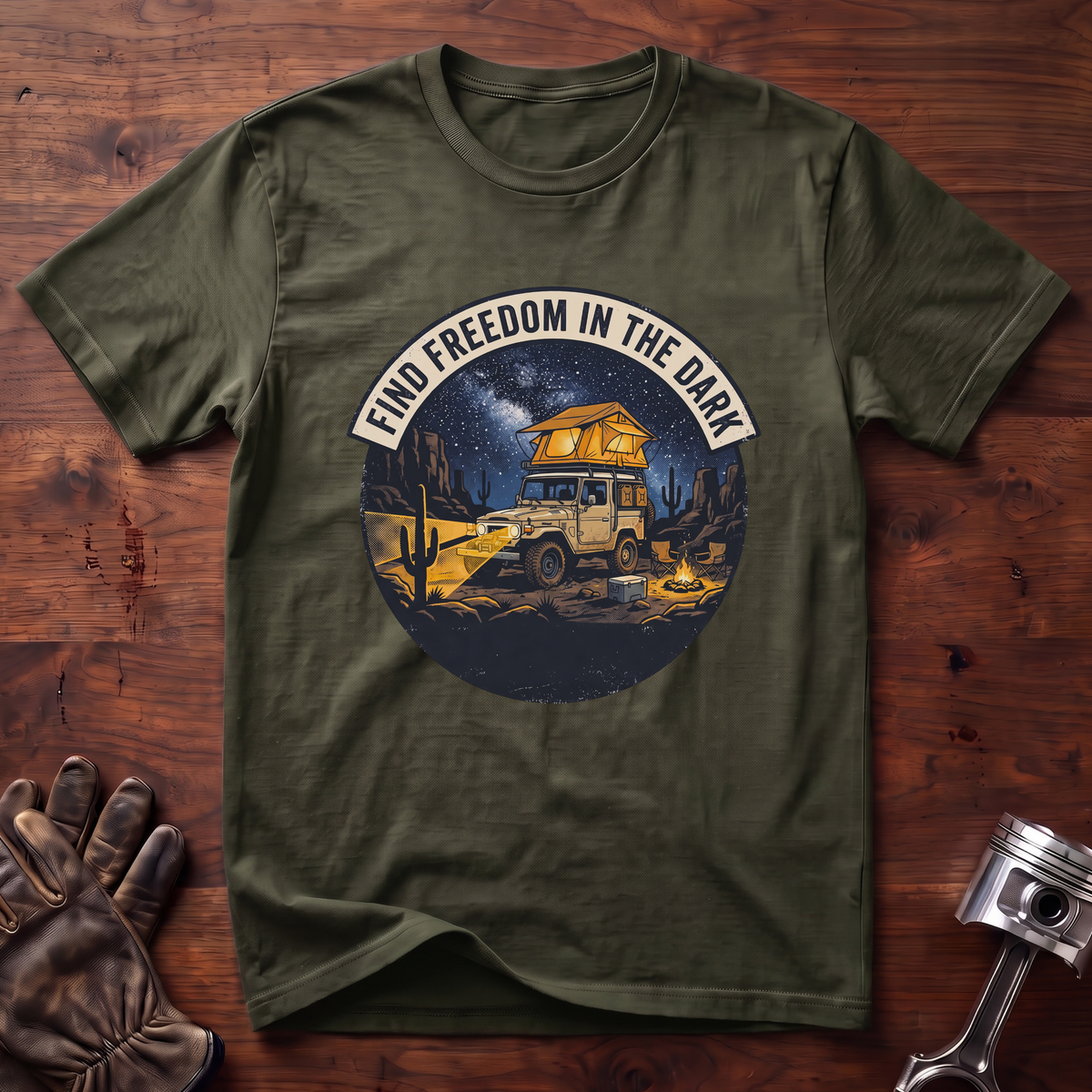 Find Freedom In The Dark T-Shirt