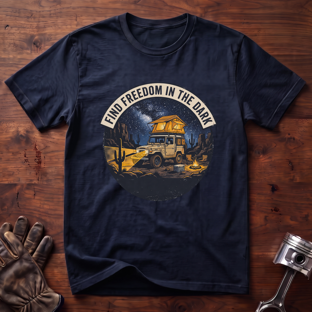 Find Freedom In The Dark T-Shirt