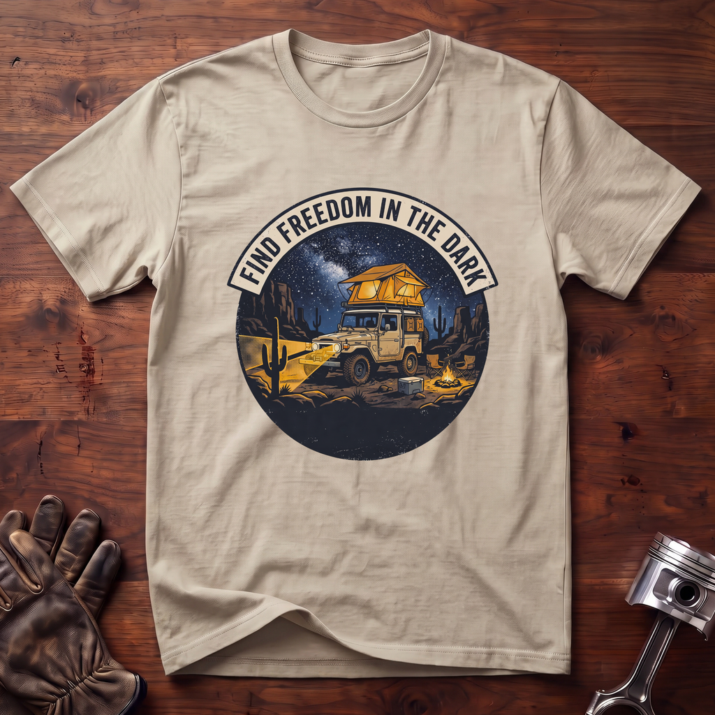 Find Freedom In The Dark T-Shirt