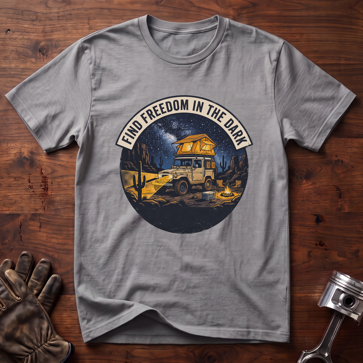 Find Freedom In The Dark T-Shirt