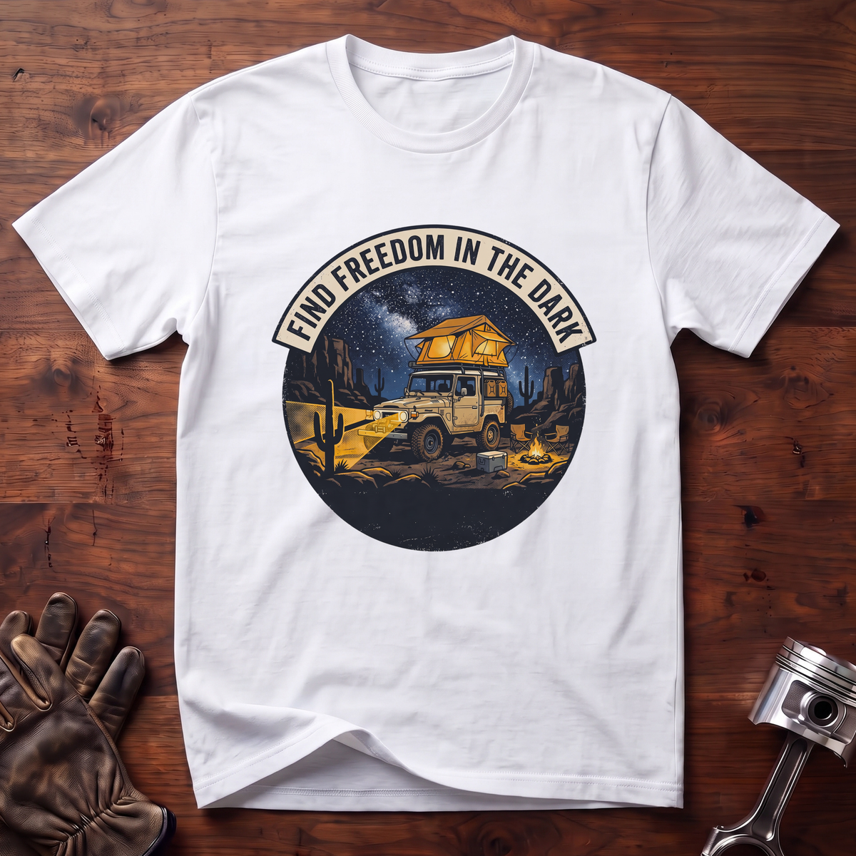 Find Freedom In The Dark T-Shirt