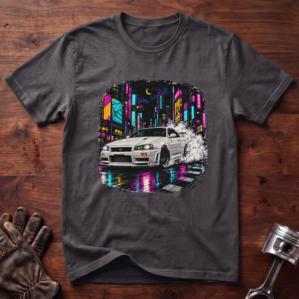Night Runner Skyline (no text) T-Shirt