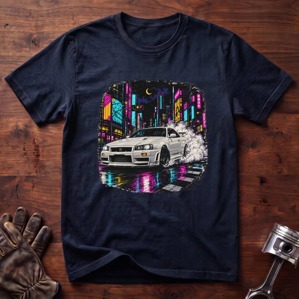 Night Runner Skyline (no text) T-Shirt