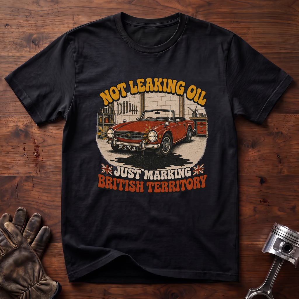 Not Leaking Oil Just Marking British Territory T-Shirt