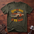 Runs On Hope and V8 Noise T-Shirt
