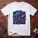 V8 Power Cyberglitch T-Shirt